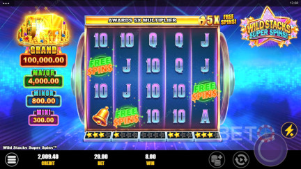 Wild Stacks Super Spins -kolikkopeli - Ilmainen pelaaminen ja arvostelut (2025)