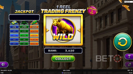 1 Reel - Trading Frenzy -kolikkopeli - Ilmainen pelaaminen ja arvostelut (2025)