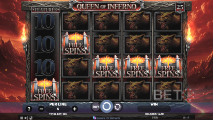 Queen of Inferno -kolikkopeli - Ilmainen pelaaminen ja arvostelut (2025)
