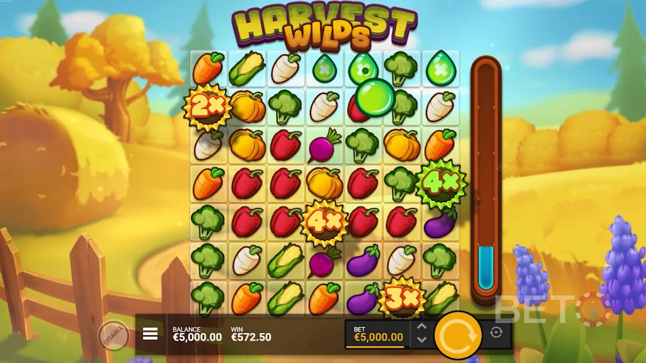 Harvest Wilds -videokolikkopelin pelattavuus