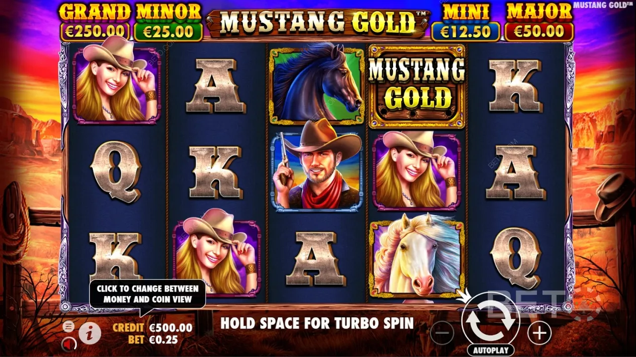 Mustang Goldin pelivideo